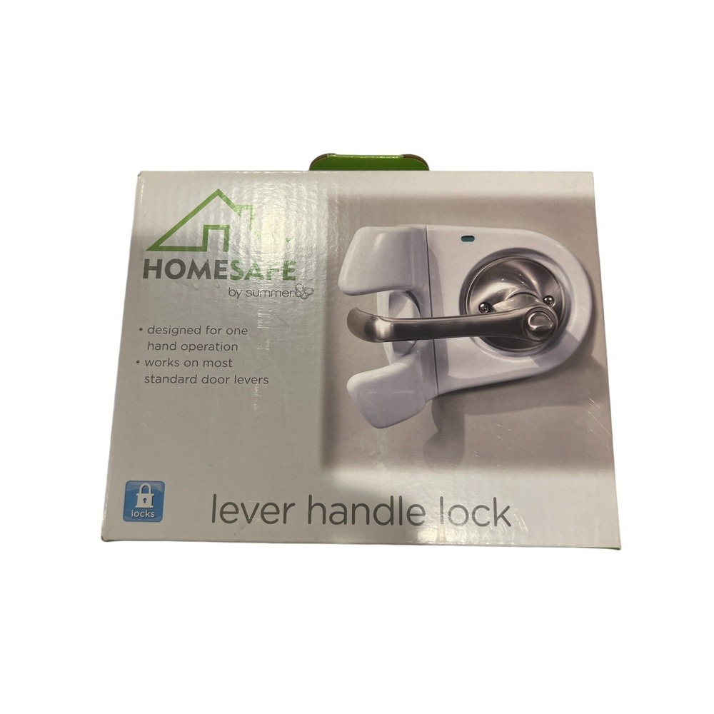 Homesafe Lever Handle Lock Child Proofing ‎ by Summer Infant Brand New #30140